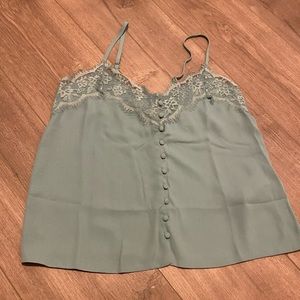 Forever 21 Lace Trim Camisole Top